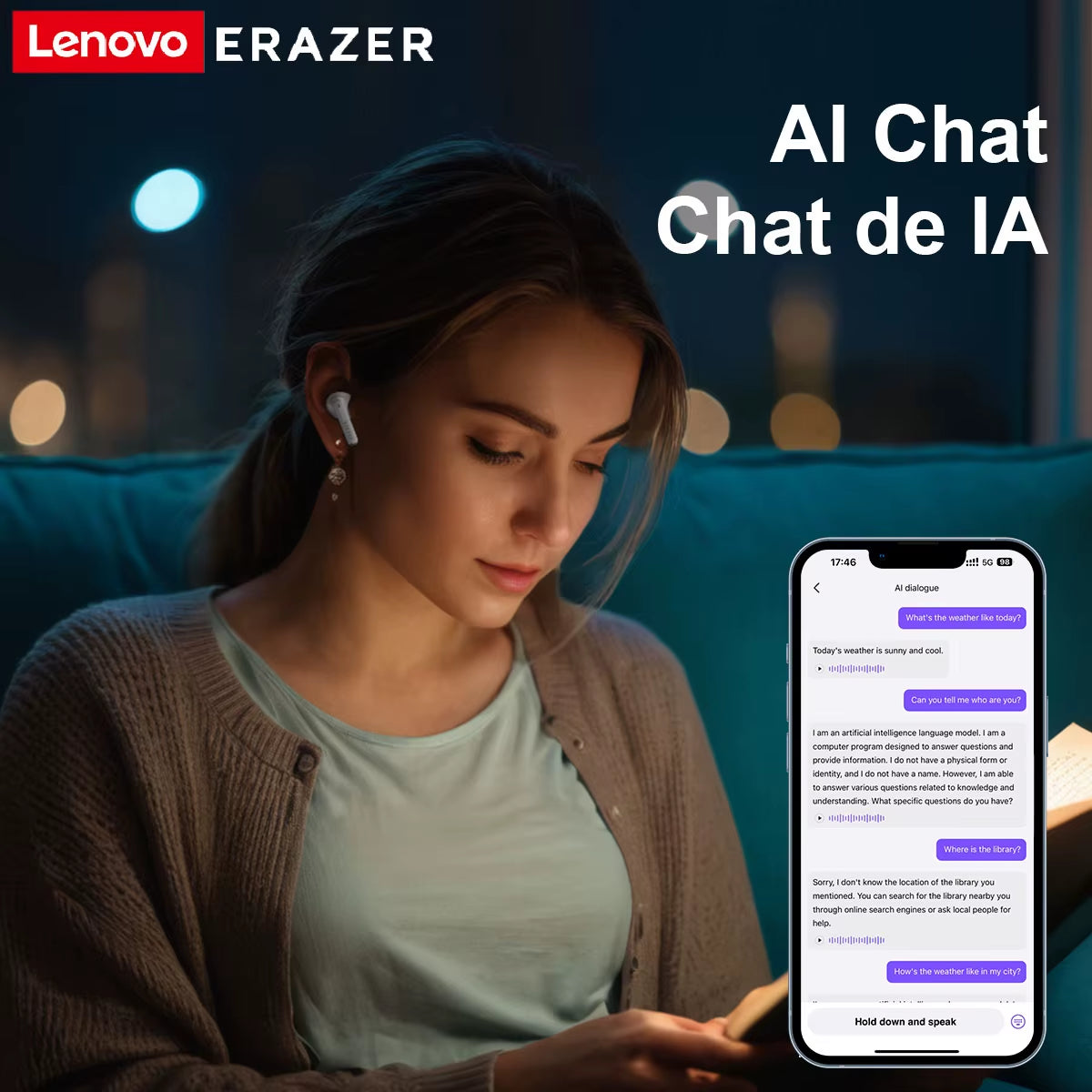 Bluetooth Language Translator Earphones