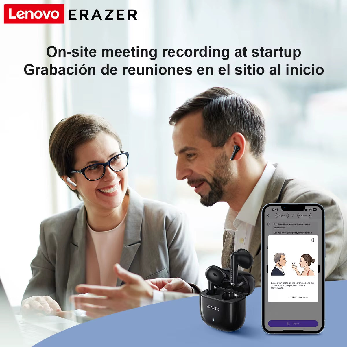 Bluetooth Language Translator Earphones
